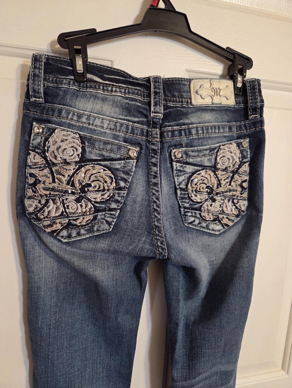 Miss Me Embellished Skinny Jeans Size 25 Denim